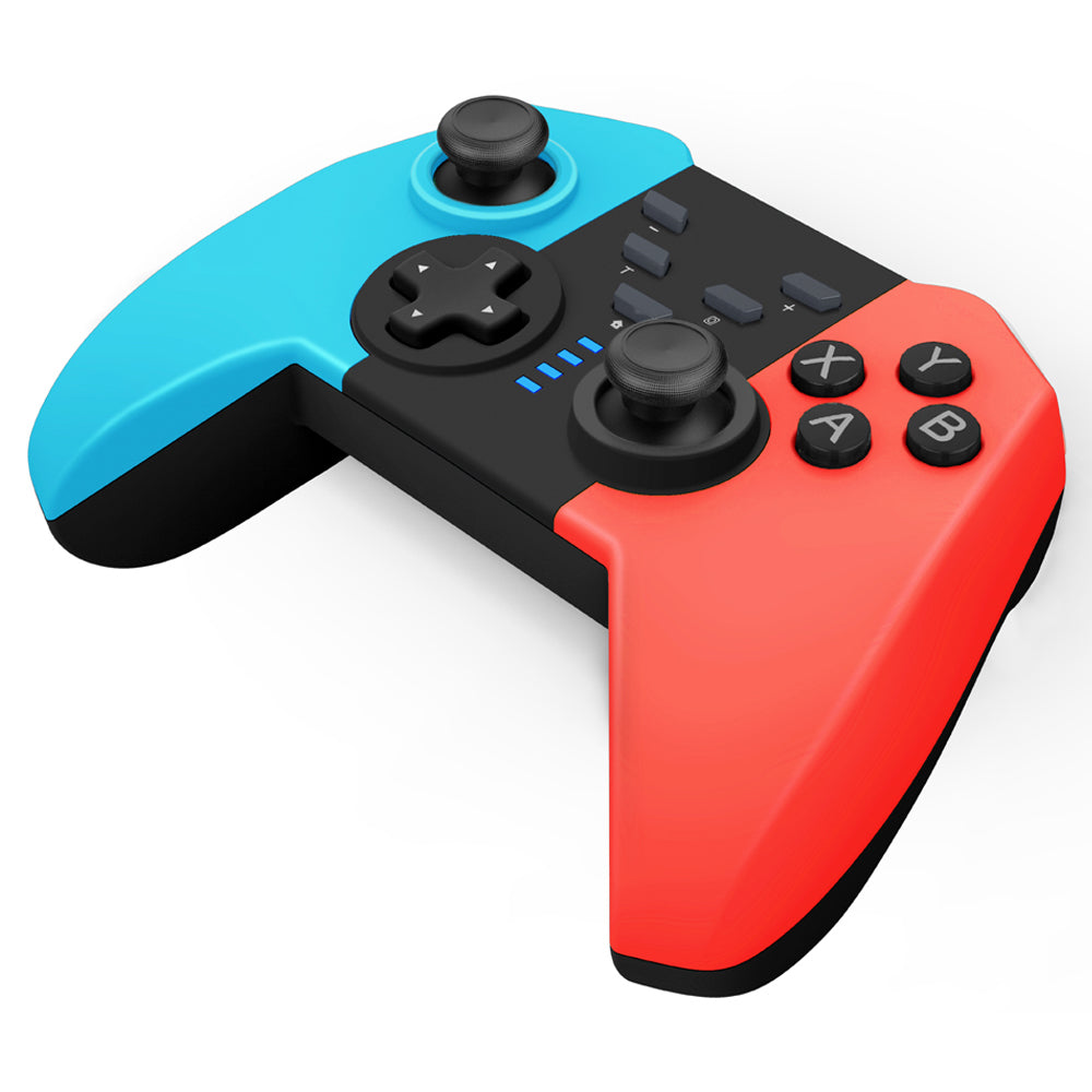 8592 trådløs gaming-controller til Switch Bluetooth-gamepad understøtter Wake-up SWH-konsol med Dual-Vibration 8592 trådløs gaming-controller til Switch Bluetooth-gamepad understøtter Wake-up SWH-konsol med Dual-Vibration